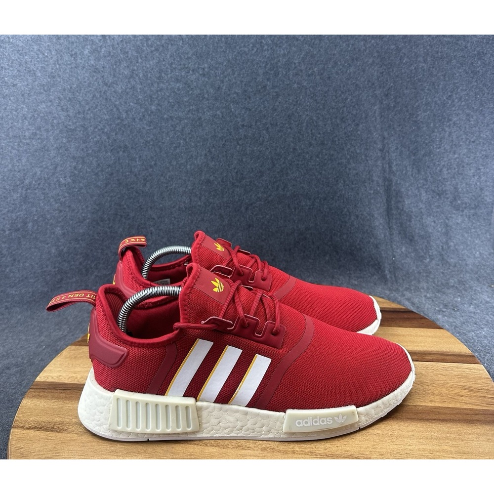 ADIDAS Originals NMD R1 Shoes Mens Size 9.5 Red White KC Chiefs Patrick Mahomes